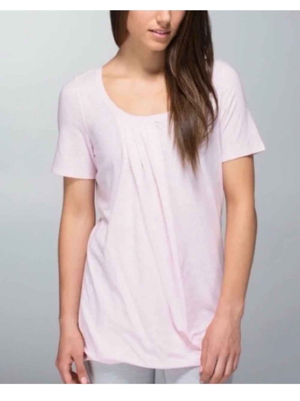 lululemon athletica Light Pink Scoop-Neck Tunic Top